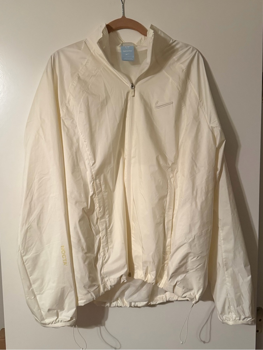 Nike Women's Cream Windbreaker Jacket